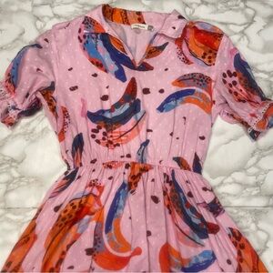 Maude Vivante Patterned Midi Dress